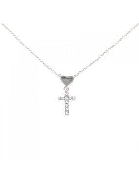Gucci Cross Diamond Necklace